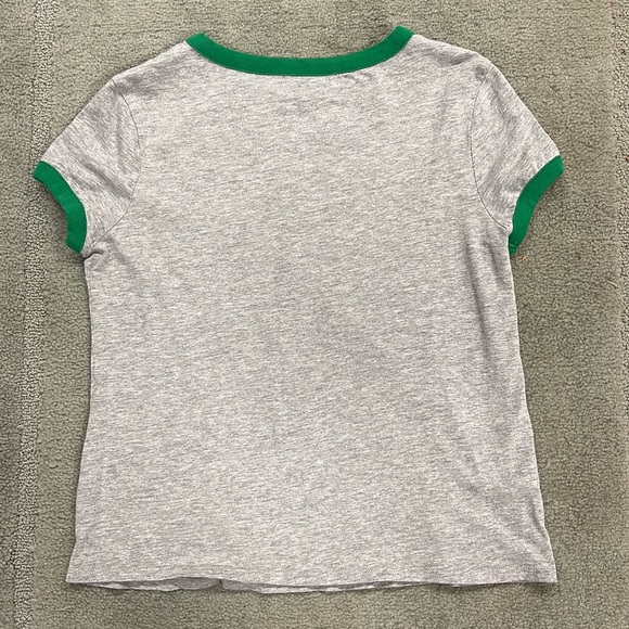 LET’S DAY DRINK Green Gray Shamrock T-Shirt - Picture 4 of 5